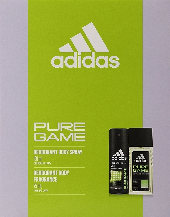 Adidas Pure Game Набір (deo/75ml*2) - фото N1