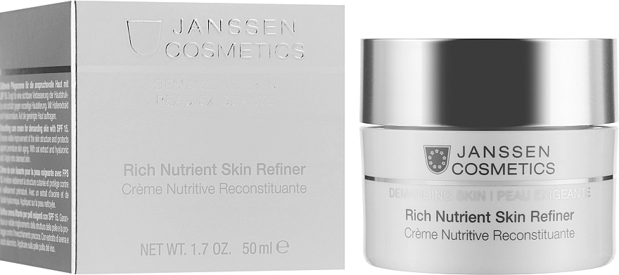 Janssen Cosmetics Обогащенный дневной питательный крем Rich Nutrient Skin Refiner - фото N2