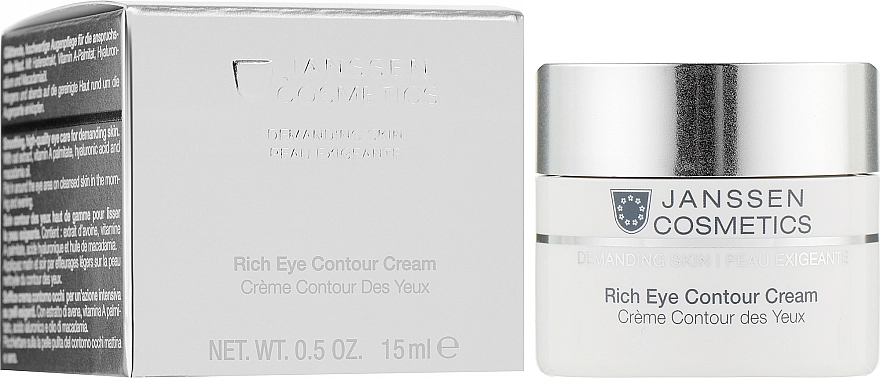 Janssen Cosmetics Питательный крем для кожи вокруг глаз Rich Eye Contour Cream - фото N2