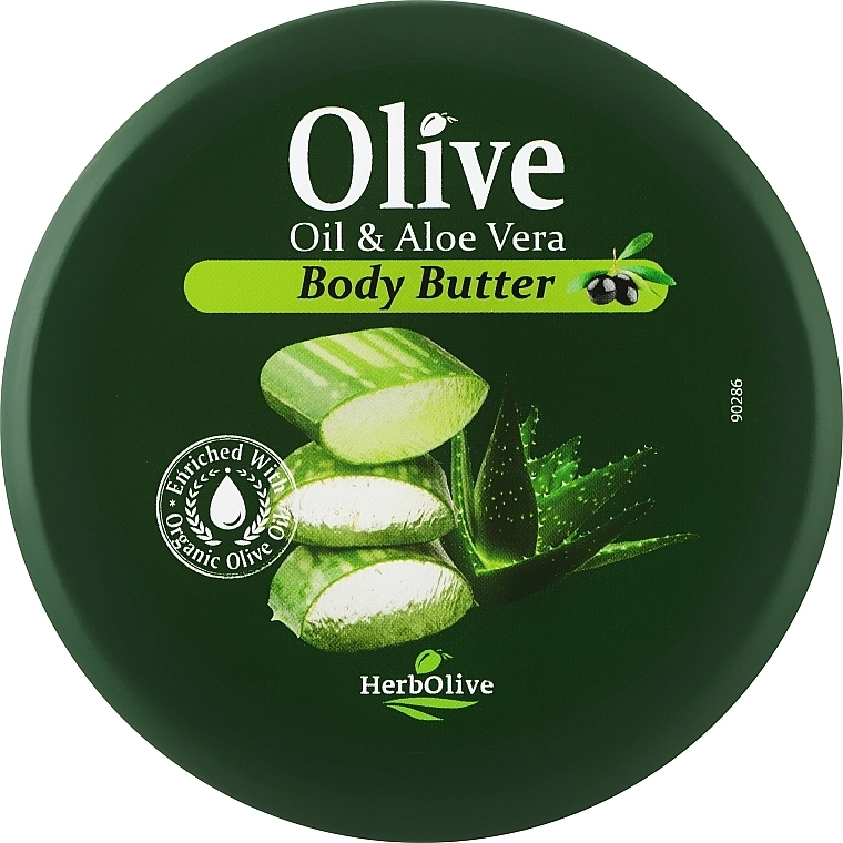 Madis Олія для тіла "Алое вера" HerbOlive Olive & Aloe Vera Body Butter - фото N1