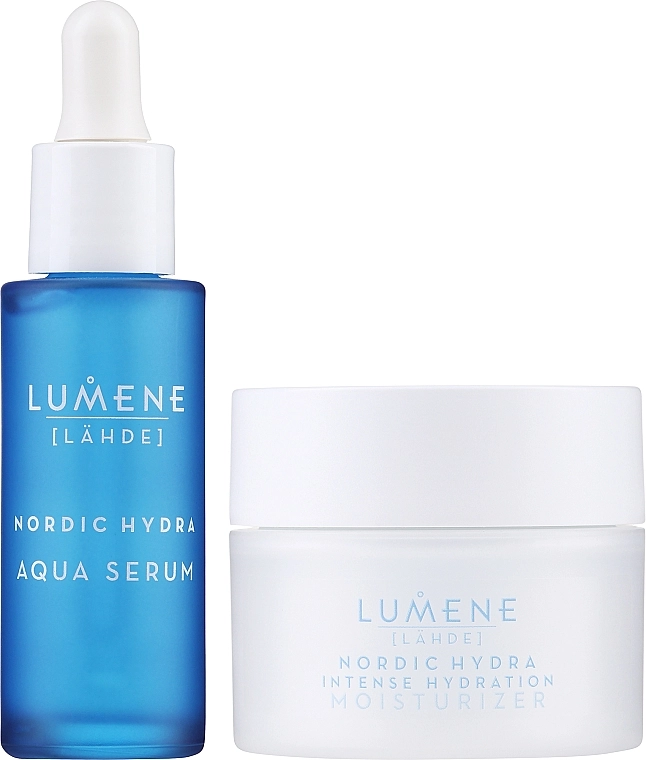 Lumene Набір Lahde Hydration Treasures Set (f/serum/30ml + f/cr/50ml) - фото N2