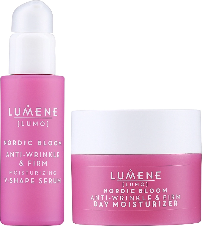 Lumene Набор Lumo Anti-Wrinkle & Firm Treasures Set (f/serum/30ml + f/cr/50ml) - фото N2