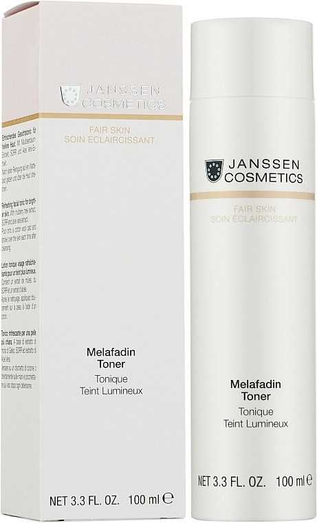 Janssen Cosmetics Осветляющий тоник Melafadin Toner - фото N2