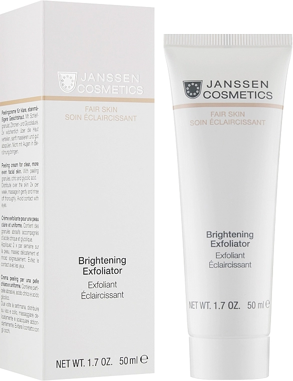 Janssen Cosmetics Пилинг-крем для выравнивания цвета лица Brightening Exfoliator - фото N2