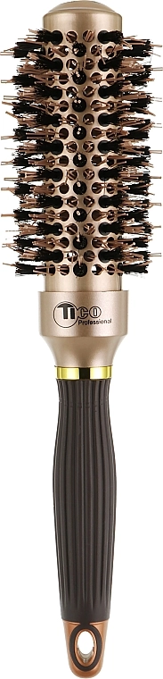 TICO Professional Брашинг для волосся Ceramic-Ionic, 32 мм, темно-коричневий - фото N1