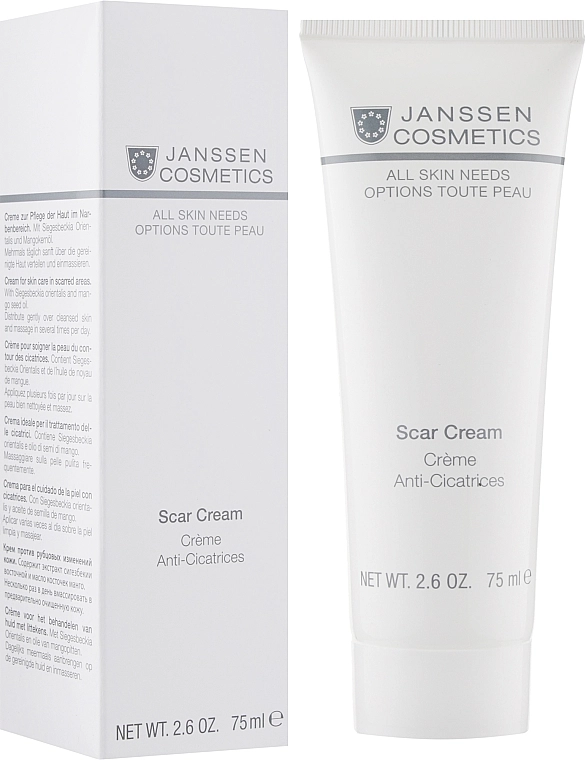 Janssen Cosmetics Крем против рубцовых изменений кожи Retexturising Scar Cream - фото N2