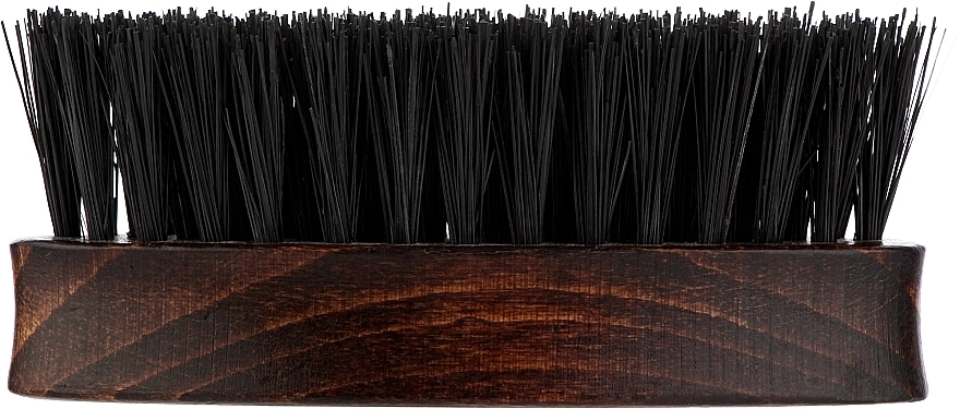 Gorgol Щітка для бороди та вусів із щетиною кабана, плоска, 5 рядків - фото N1