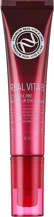 Enough Крем з вітамінами для шкіри навколо очей Real Vita 8 Complex Pro Bright Up Eye Cream - фото N1