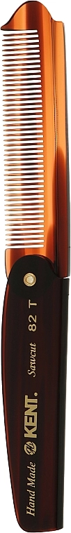 Kent Гребінець кішеньковий Handmade Combs 82T - фото N1