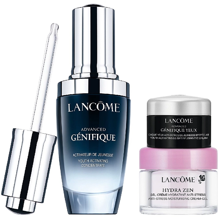 Lancome Набір Genefique Gift Set (conc/30ml + gel/cr/15ml + eye/cr/5ml) - фото N2