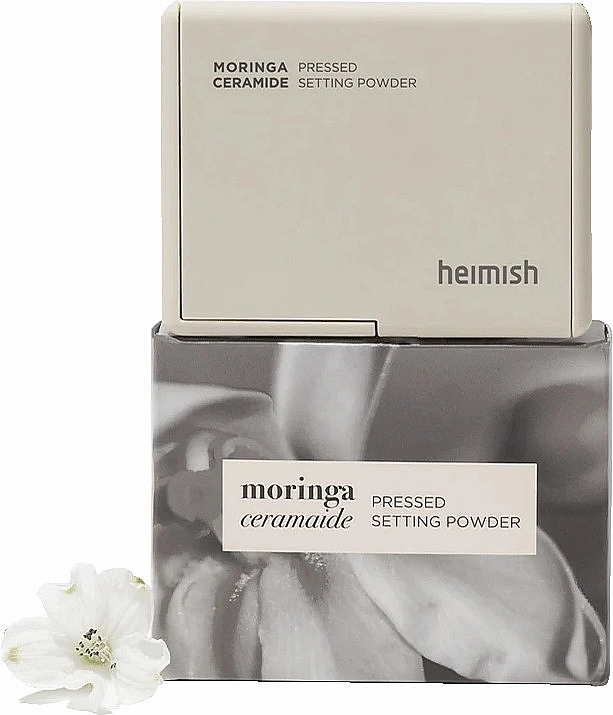 Heimish Moringa Ceramide Pressed Setting Powder Компактная фиксирующая пудра - фото N1