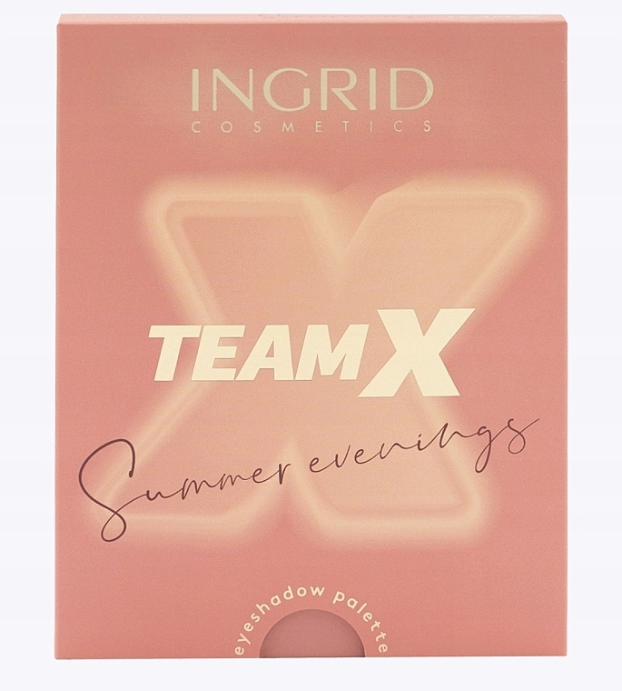 Ingrid Cosmetics Team X Summer Evenings Eyeshadow Palette Палетка теней для век - фото N2