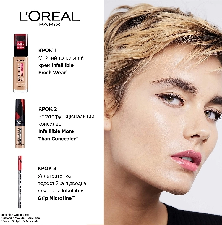 L’Oreal Paris Infaillible 36h Grip Micro-Fine Liner Ультратонка водостійка підводка для контурів повік - фото N5