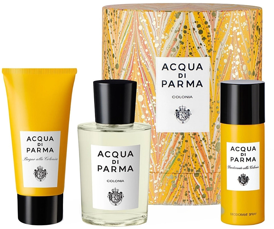 Acqua di Parma Colonia Набор (edc/100ml + sh/gel/75ml + deo/50ml) - фото N1