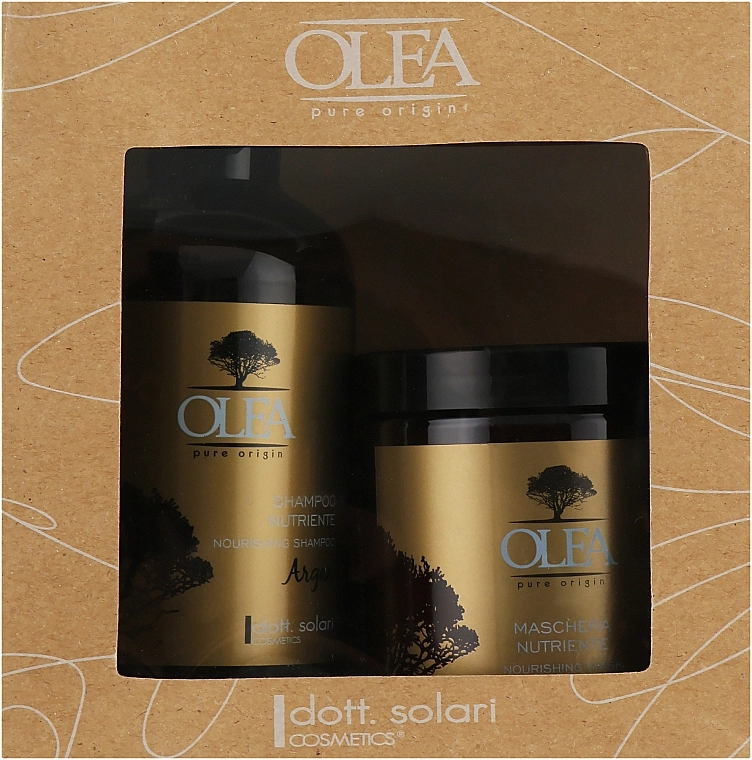 Dott. Solari Набор "Питательный" Nourishing Kit (shm/250ml + mask/250ml) - фото N1