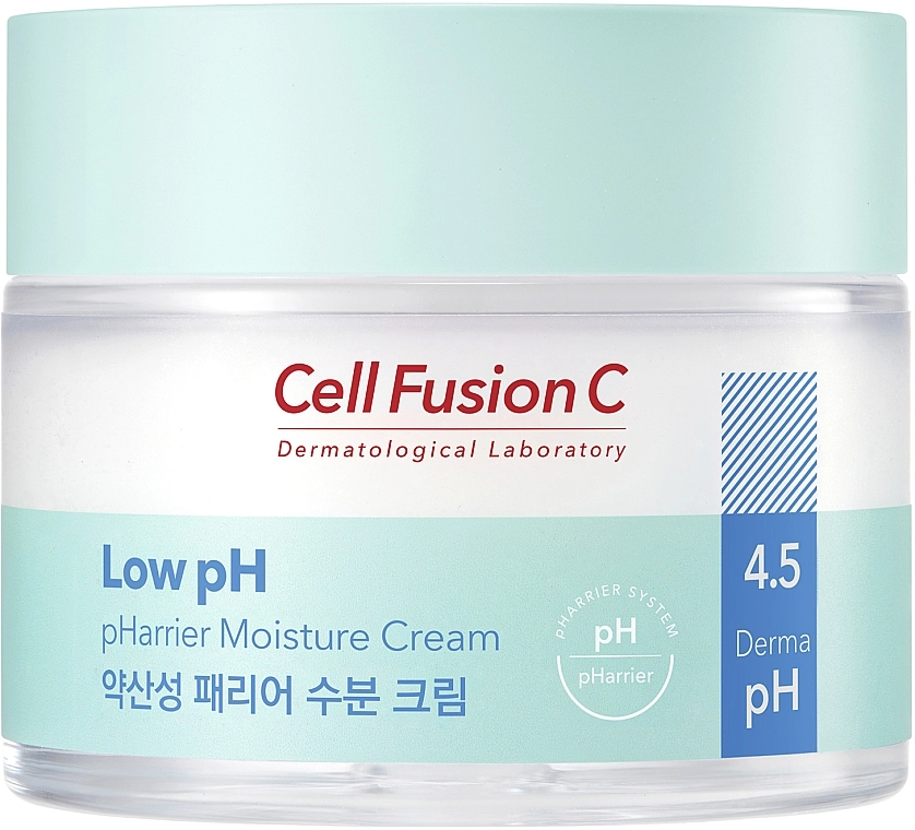 Cell Fusion C Інтенсивно зволожувальний крем для чутливої ​​шкіри обличчя Low pH pHarrier Moisture Cream - фото N1