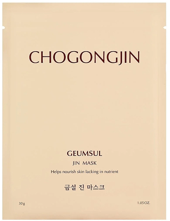 Missha Маска для обличчя Chogongjin Geumsul Jin Mask - фото N1