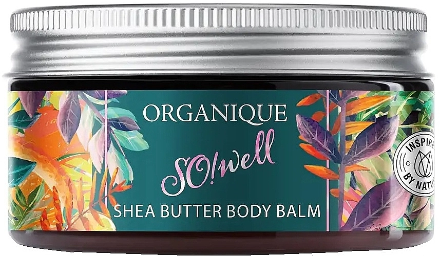 Organique Бальзам для тіла з маслом ши So!Well Shea Butter Body Balm - фото N1