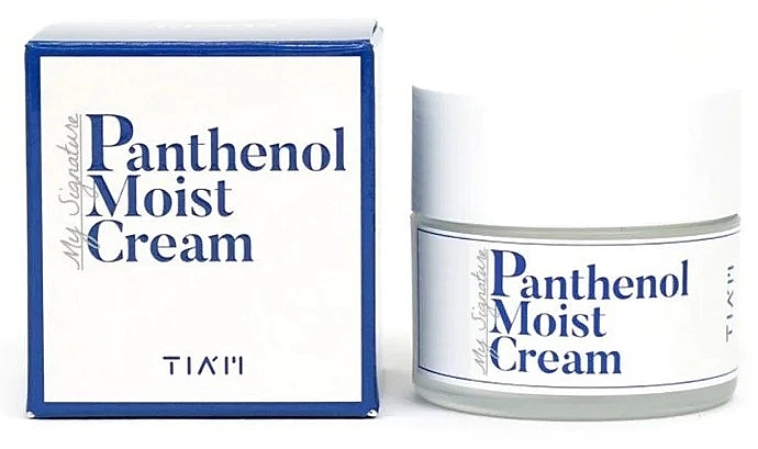 Tiam Інтенсивно зволожувальний крем з пантенолом My Signature Panthenol Moist Cream - фото N2