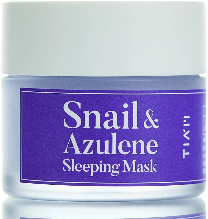 Tiam Ночная маска с экстрактом улитки и азуленом Snail & Azulene Sleeping Mask - фото N2