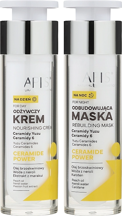 APIS Professional Набір Apis Ceramide Power (cr/50ml + mask/50ml) - фото N2