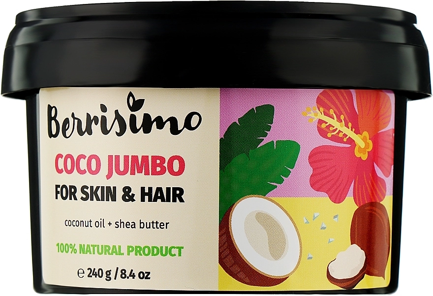 Beauty Jar Олія для шкіри й волосся Berrisimo Coco Jumbo For Skin & Hair - фото N1