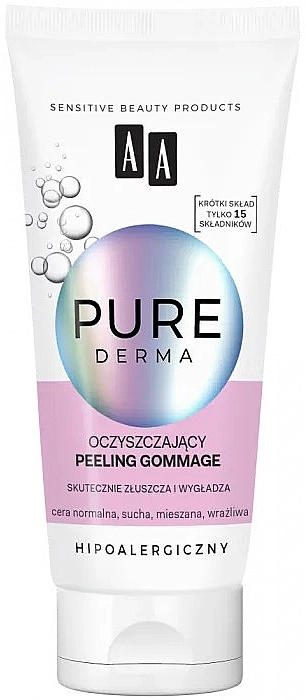 AA Очищающий пилинг-гоммаж для лица Pure Derma Peeling Gommage - фото N1