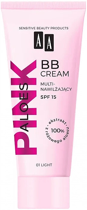 AA Aloes Pink BB Cream SPF15 Мультиувлажняющий BB-крем - фото N1