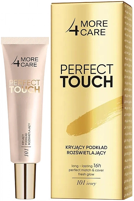 More4Care Perfect Touch Covering Illuminating Foundation Тональная основа - фото N1