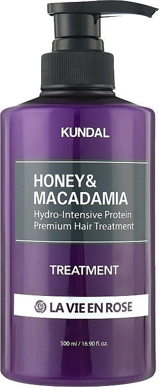 Кондиціонер для волосся "La Vie En Rose" - Kundal Honey & Macadamia Treatment La Vie En Rose, 500 мл - фото N1