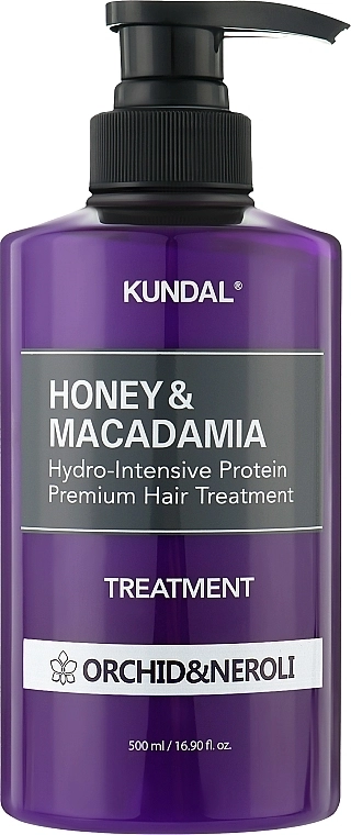 Кондиционер для волос "Орхидея и Нероли" - Kundal Honey & Macadamia Treatment Orchid & Neroli, 500 мл - фото N1