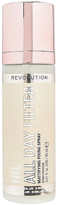 Makeup Revolution IRL All Day Filter Fixing Spray Спрей для фіксації макіяжу - фото N1