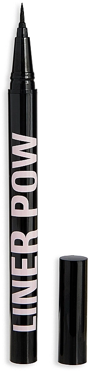 Makeup Revolution Liner Pow Liquid Eyeliner Жидкая подводка для глаз - фото N1