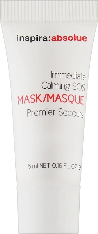 Inspira:cosmetics Успокаивающая SOS-маска для лица Inspira:absolue Immediate Calming SOS Mask (мини) - фото N1