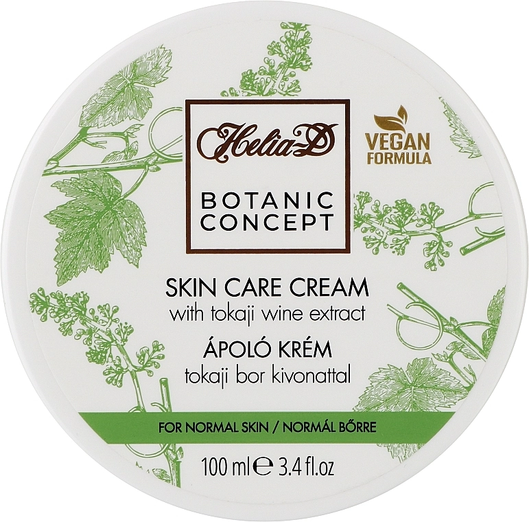 Helia-D Крем для тела с экстрактом токайского вина Botanic Concept Cream - фото N1