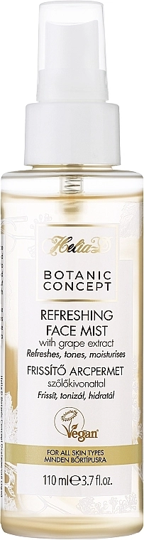 Helia-D Спрей для лица освежающий с виноградной водой Botanic Concept Face Mist - фото N1