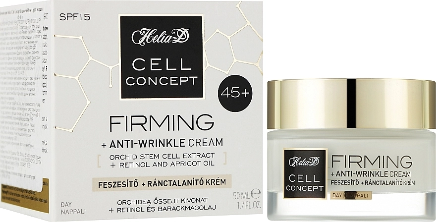 Helia-D Крем дневной для лица против морщин, 45+ Cell Concept Cream - фото N2