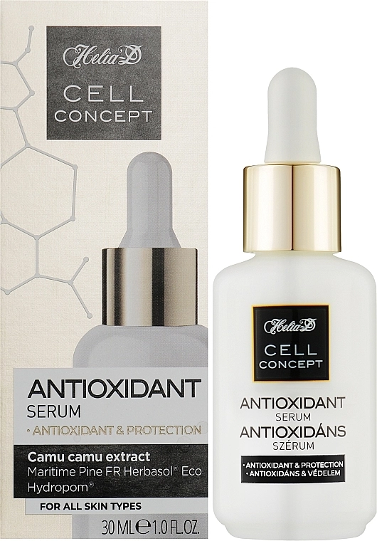 Helia-D Сироватка для обличчя "Антиоксидантна" Cell Concept Antioxidant Serum - фото N2