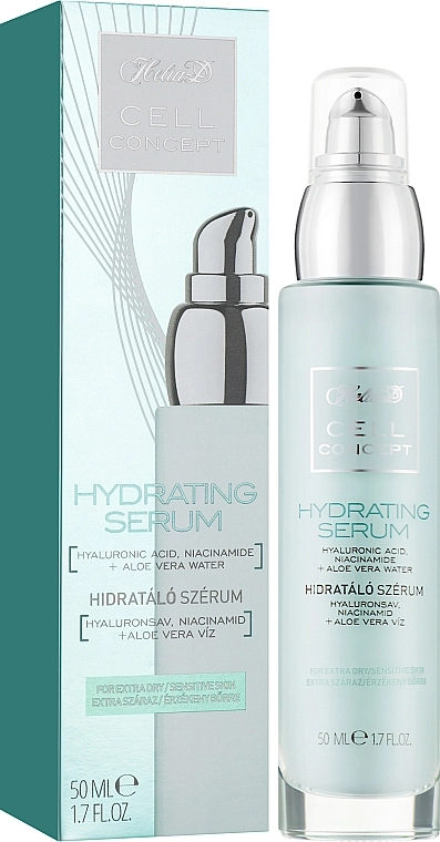 Helia-D Увлажняющая сыворотка для сухой и чувствительной кожи лица Cell Concept Hydrating Serum - фото N2