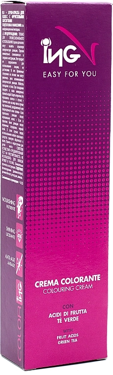 ING Professional Крем-краска профессиональная Colouring Cream - фото N1