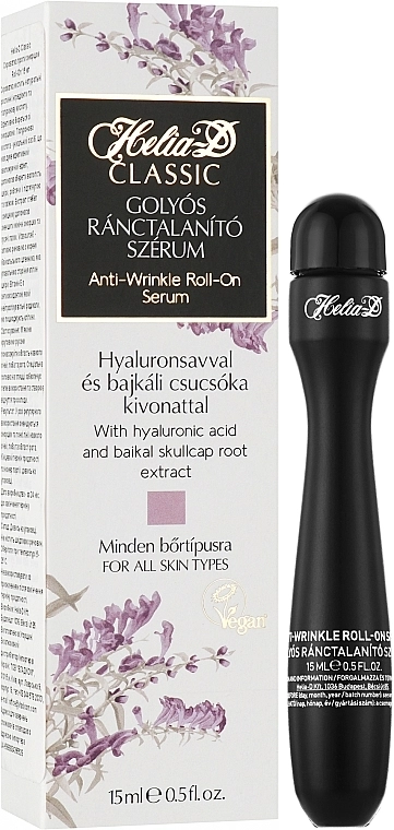 Helia-D Сироватка від зморшок для очей Classic Anti-Wrinkle Roll-On Serum - фото N2