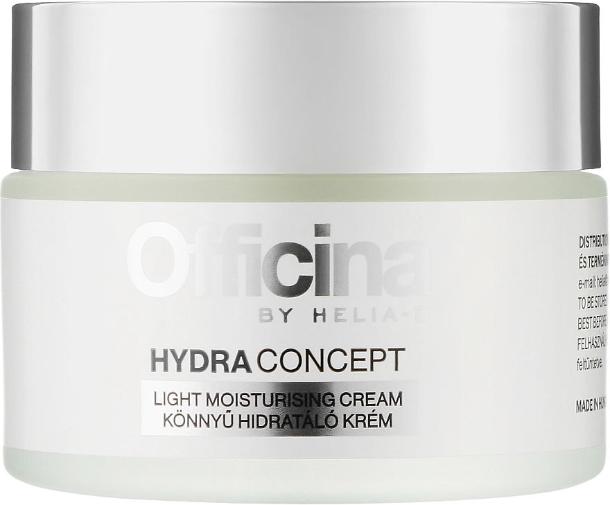 Helia-D Крем для лица увлажняющий, легкий Officina Hydra Concept Light Moisturizing Cream - фото N1