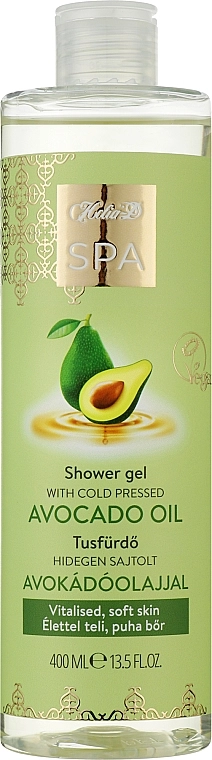 Helia-D Гель для душу з олією авокадо холодного віджиму Spa Massage & Shower Gel - фото N1