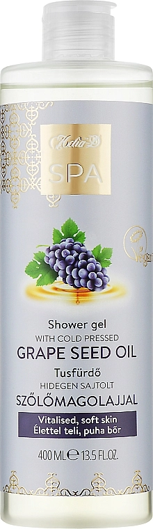 Helia-D Гель для душа с маслом виноградных косточек холодного отжима Spa Massage & Shower Gel - фото N1