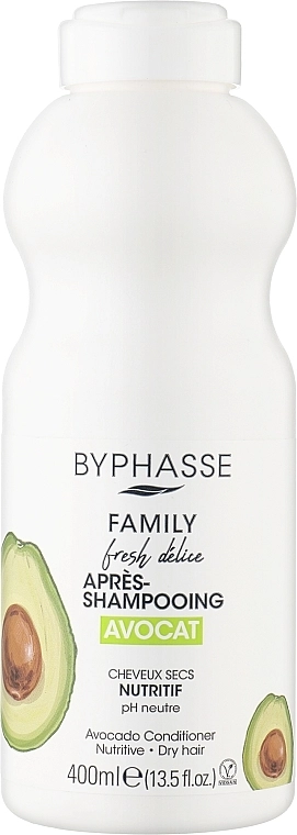 Byphasse Кондиціонер для сухого волосся з авокадо Family Fresh Delice Conditioner - фото N1