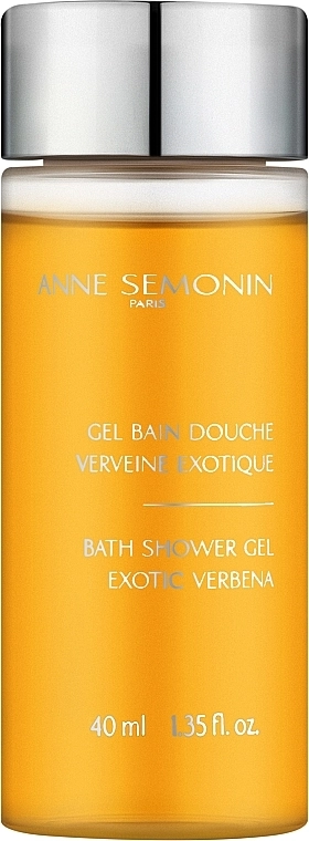 Anne Semonin Гель для душу та ванни з олігоелементами Exotic Verbena Bath&Shower Gel (міні) - фото N1
