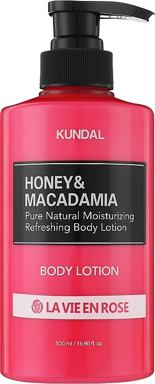 Kundal Лосьон для тела "La Vie En Rose" Honey & Macadamia Body Lotion - фото N1