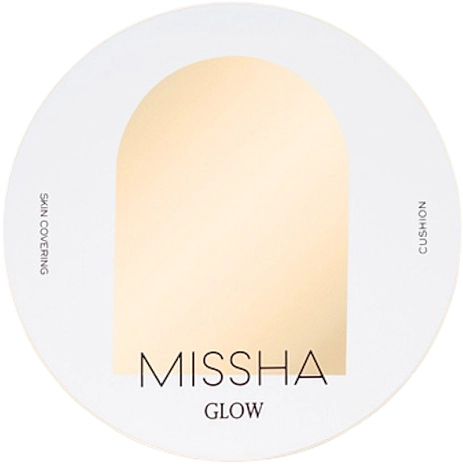 Кушон-основа для обличчя - Missha Glow Cushion SPF45, 21P - Fair - фото N1