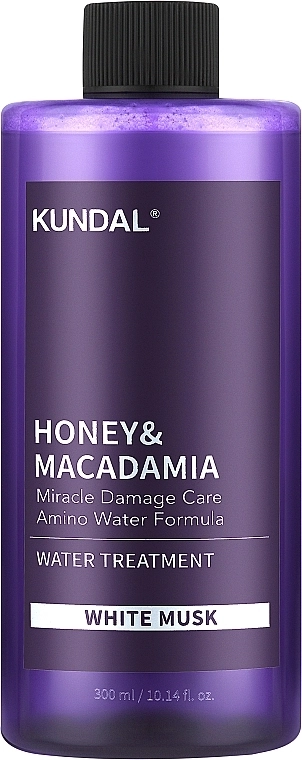 Kundal Маска для волосся "White Musk" Honey & Macadamia Miracle Damage Care Water Treatment - фото N1