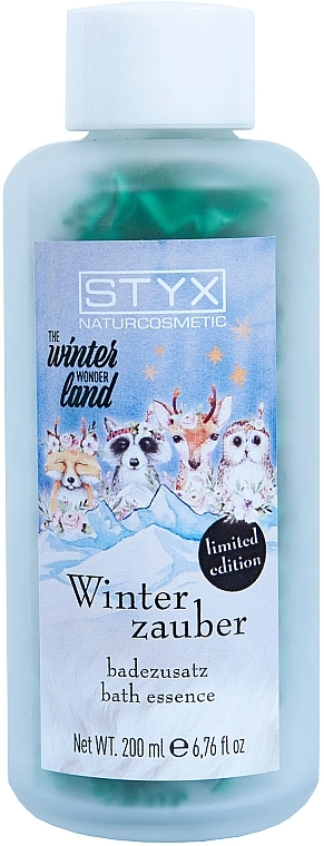 Styx Naturcosmetic Есенція для ванни Styx Naturсosmetic The Winter Wonderland Bath Essense Limited Edition - фото N1